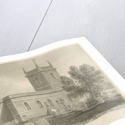 Rocester Church by John Chessell Buckler