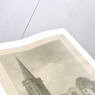 Rolleston Church by John Buckler