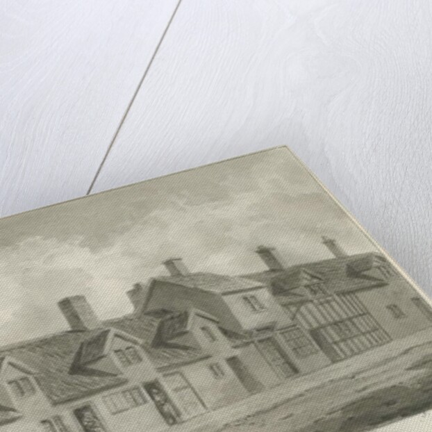 Stafford - Old Houses [in Eastgate Street] by John Buckler