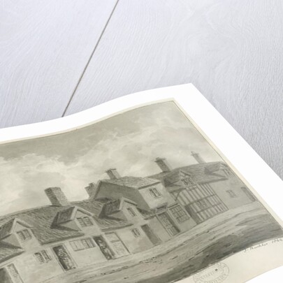 Stafford - Old Houses [in Eastgate Street] by John Buckler