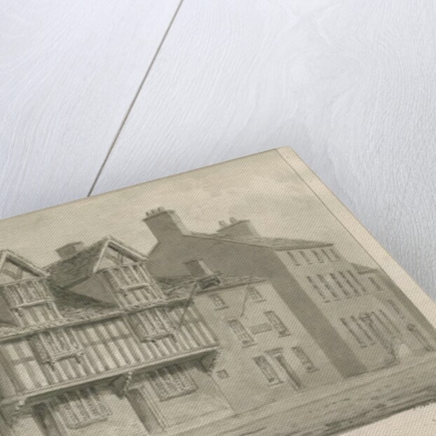 Newcastle-under-Lyme - Old Houses by John Buckler