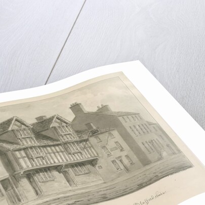 Newcastle-under-Lyme - Old Houses by John Buckler