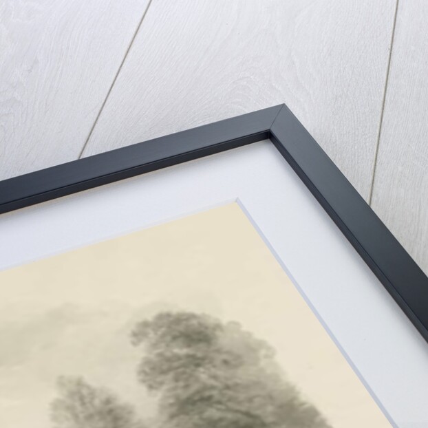 Rolleston Hall - Ancient cross by John Buckler