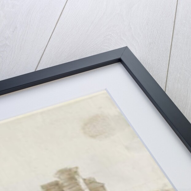 Stafford - Creswell Chapel: pen and wash drawing, 1824 by School English