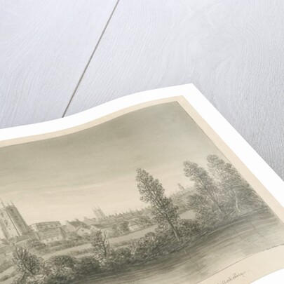 Newcastle-under-Lyme Town by John Buckler