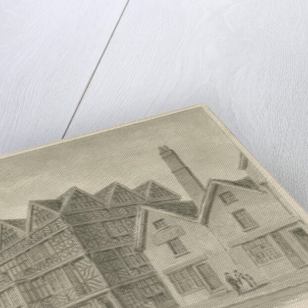 Stafford - Ancient 'High House' by John Buckler