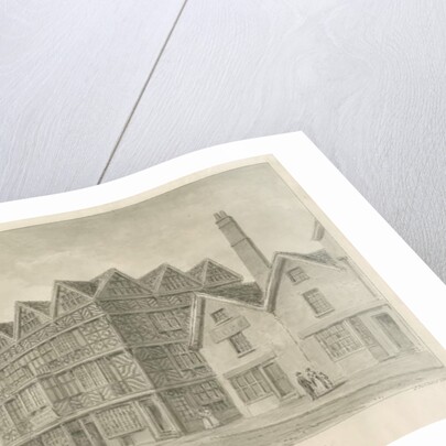 Stafford - Ancient 'High House' by John Buckler