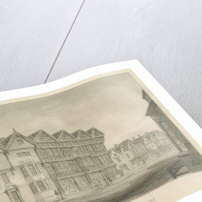 Stafford - Ancient 'High House' by John Buckler