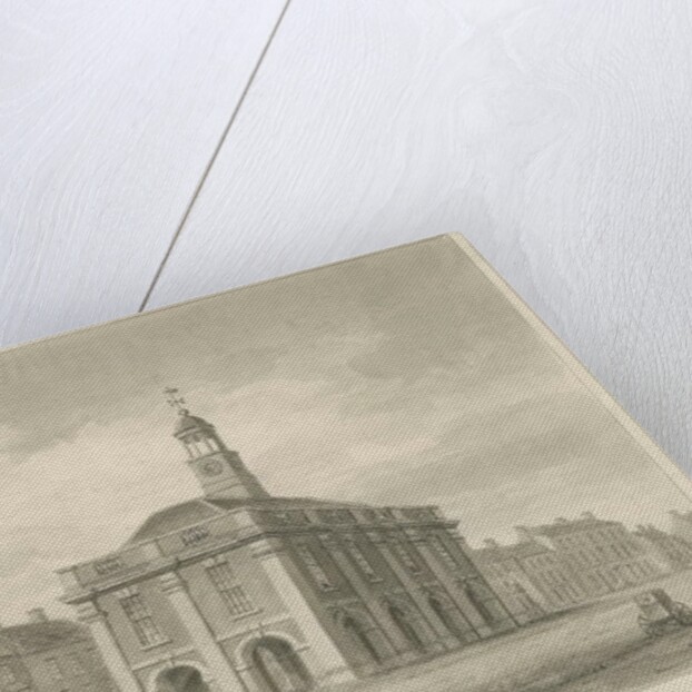 Newcastle-under-Lyme - Market Square by John Buckler