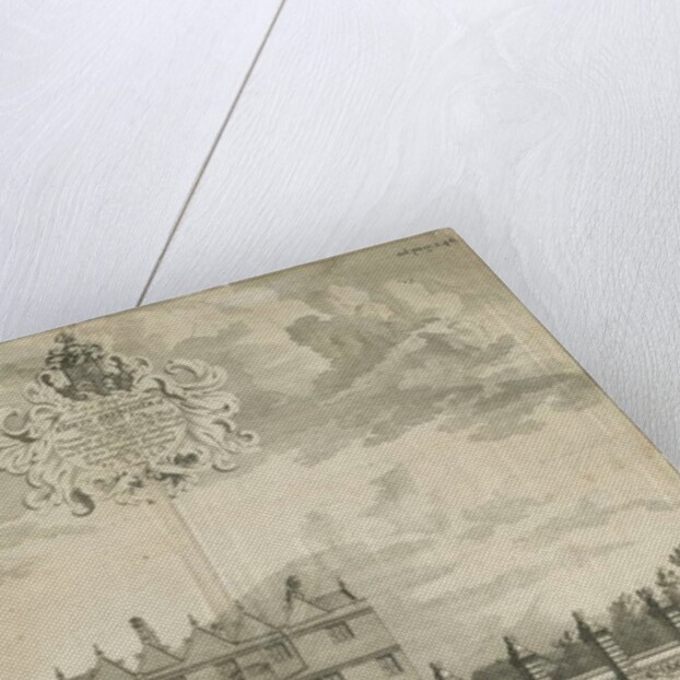 Forton - Aqualate Hall: engraving, nd [1653-1686] by Michael Burghers