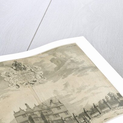 Forton - Aqualate Hall: engraving, nd [1653-1686] by Michael Burghers