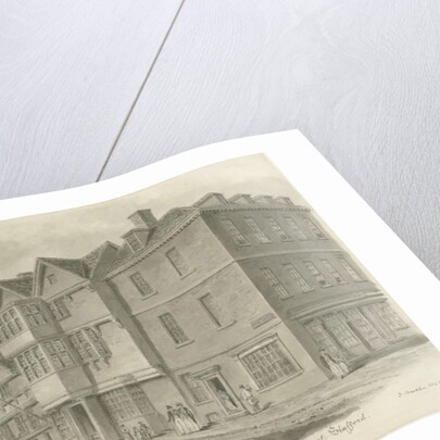 Stafford - Maid's Head Inn by John Buckler