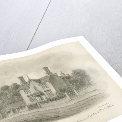 Stafford - Residence of Reverend Baber by John Buckler