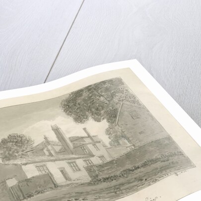 Rugeley Town - Grammar School, 1824 by John Chessell Buckler