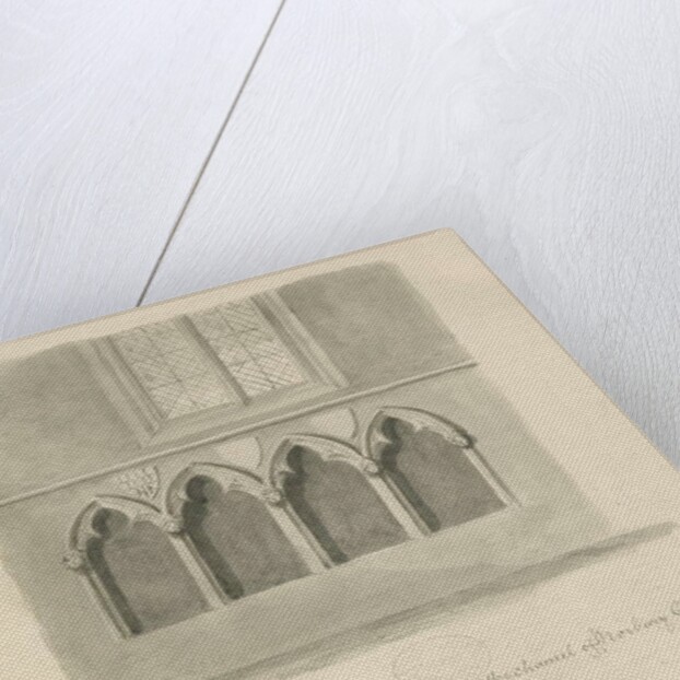 Norbury Church - Priests' stalls by John Buckler