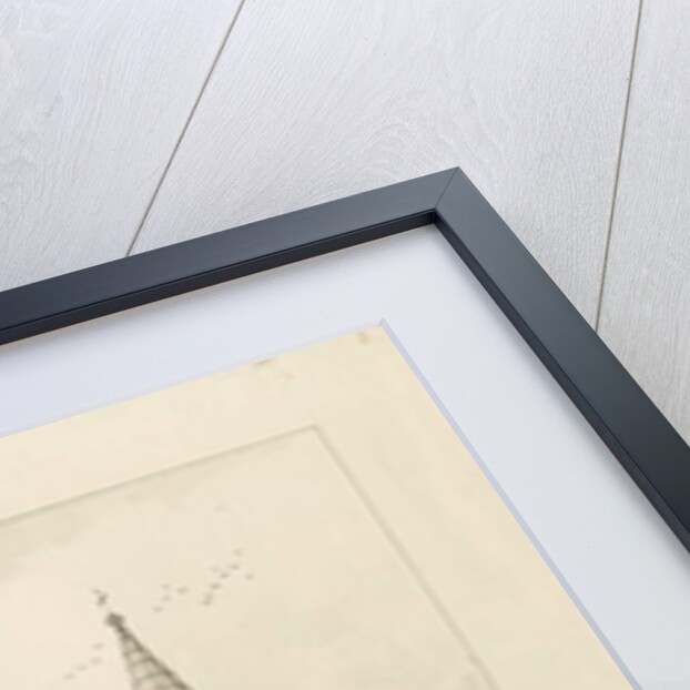 Brereton Chapel: [St. Michael''s Church, Brereton] wash drawing, 1838 by Thomas Peploe Wood