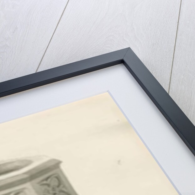 Font in Norton Canes Church by John Buckler