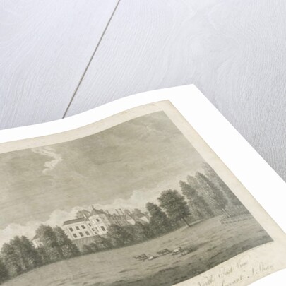 Hagley Hall: engraving, 1795 by Stebbing Shaw