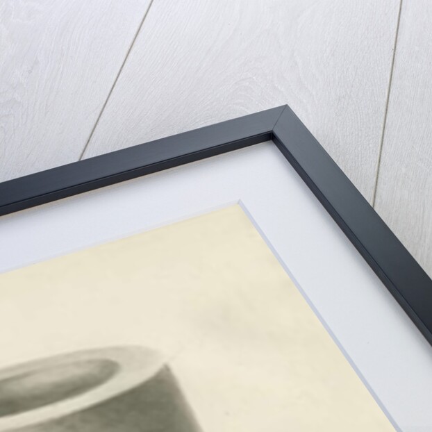 Font in Rushton Spencer Church, 1844 by John Buckler