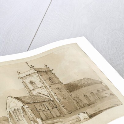 Stafford - St. Chad's Church by Thomas Peploe Wood