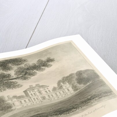 Sandon Hall by John Chessell Buckler