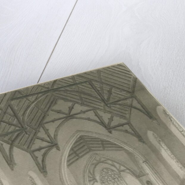 Stafford - Interior of St. Paul's Church, Forebridge by John Buckler