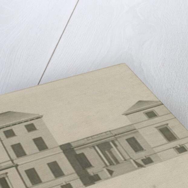 Sandon Hall: engraving by Joseph Pickford