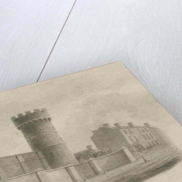 Stafford - Round Tower of the Gaol by John Buckler