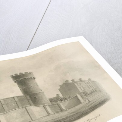 Stafford - Round Tower of the Gaol by John Buckler