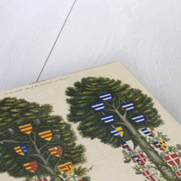 Sandon Church - Wall Painting by John Robert Fernyhough