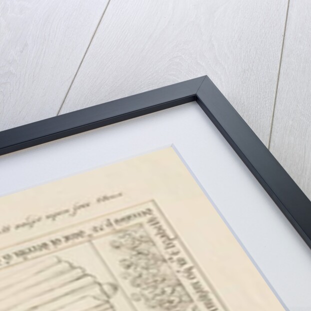 Standon Church - Tomb of Francis Rose: pen drawing by John Robert Fernyhough