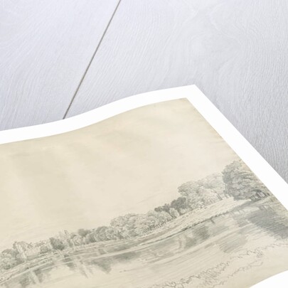 Patshull House - Park and Pool by John Buckler