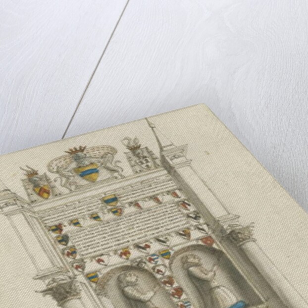 Sandon Church - Tomb of Sampson Erdeswicke by Stebbing Shaw