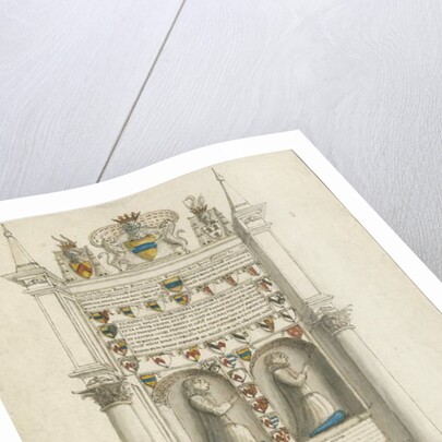 Sandon Church - Tomb of Sampson Erdeswicke by Stebbing Shaw