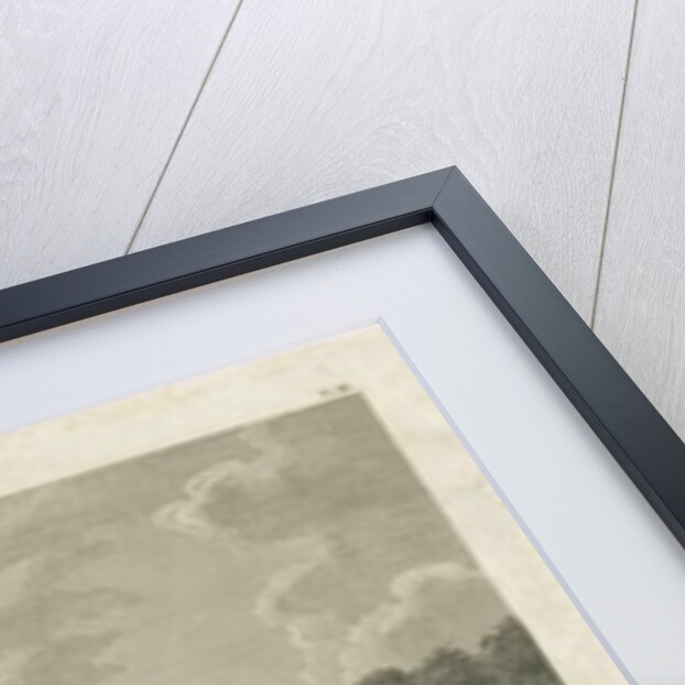 Sandwell Park - Hall: engraving by Stebbing Shaw