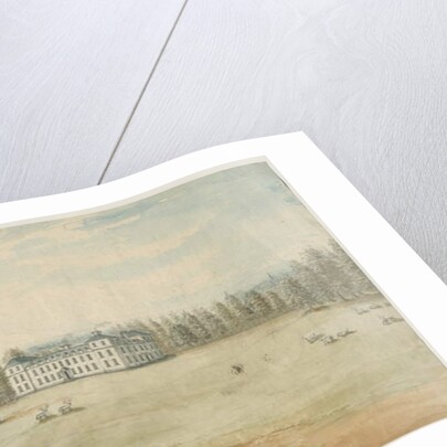 Sandwell Park - Hall: water colour painting, nd [1762-1798] by Stebbing Shaw