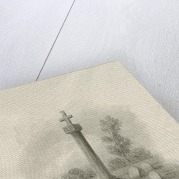 Cross in Pattingham Church-yard by John Buckler