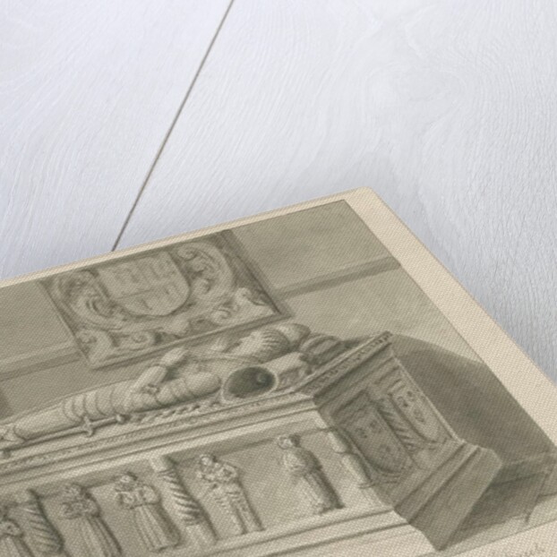 Seighford Church - Tomb of William and Mercy Bowyer by John Buckler