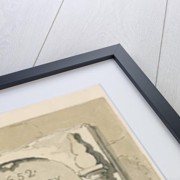 Seighford Church - Stone tablet to Edward Bowyer by Thomas Peploe Wood