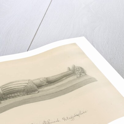 Shareshill Church- Monumental effigy to [Sir Humphrey Swynnerton] by John Buckler