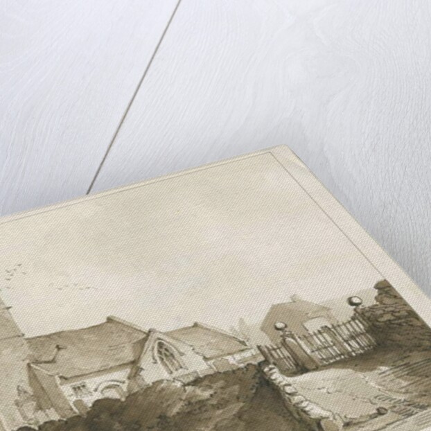 Bucknall Church by Thomas Peploe Wood