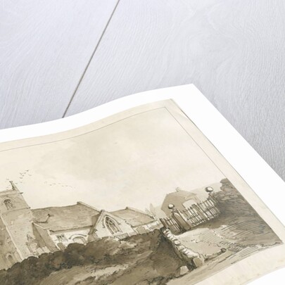 Bucknall Church by Thomas Peploe Wood