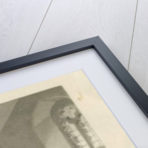 Interior of Statfold Chapel: sepia drawing, 1848 by John Buckler