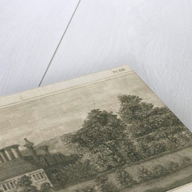 Wednesbury - Old House: engraving, nd [1762-1802] by Stebbing Shaw