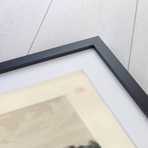 Throwley Hall: lithotint, nd [c 1845] by Henry Lark Pratt