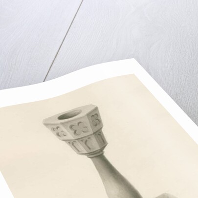 Font in Thursfield Chapel by John Buckler