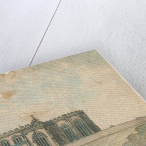 Wednesbury Church: water colour painting, nd [1762-1802] by Stebbing Shaw