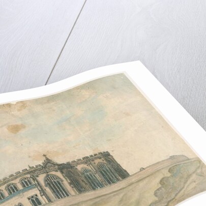 Wednesbury Church: water colour painting, nd [1762-1802] by Stebbing Shaw