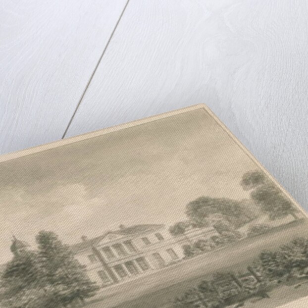 Tixall Hall and Gatehouse by John Buckler