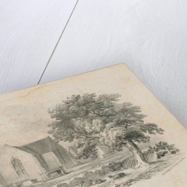 Weeford Church: lithograph, 1841 by School English